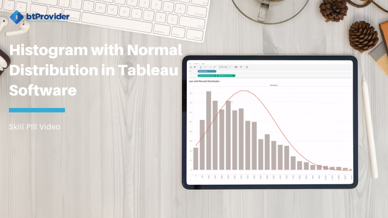 Histogram with Normal Distribution in Tableau Software